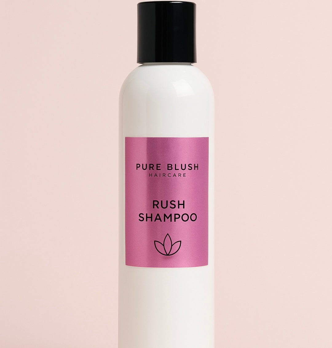 Hair Growth Shampoo – Blush Rush Organic Hemp & Peppermint 8oz